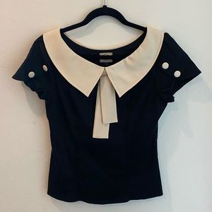 Banned 40s Frou Frou Retro Top